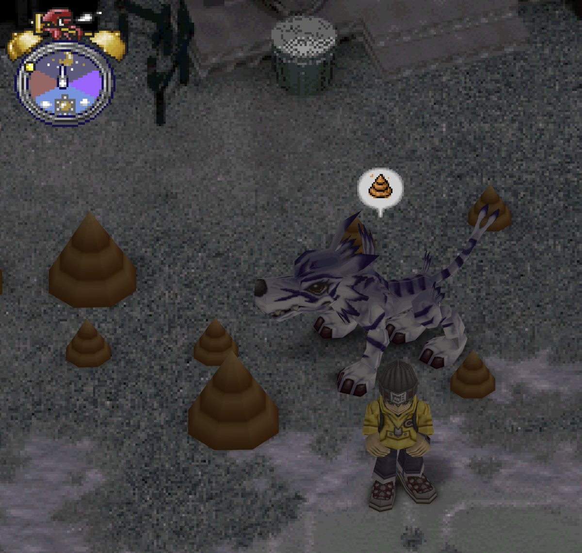 DigiWorldRemade's tweet photo. Working on a key feature of the game. I guess you can smell what it is just from this image. https://t.co/gLeYawPgsu