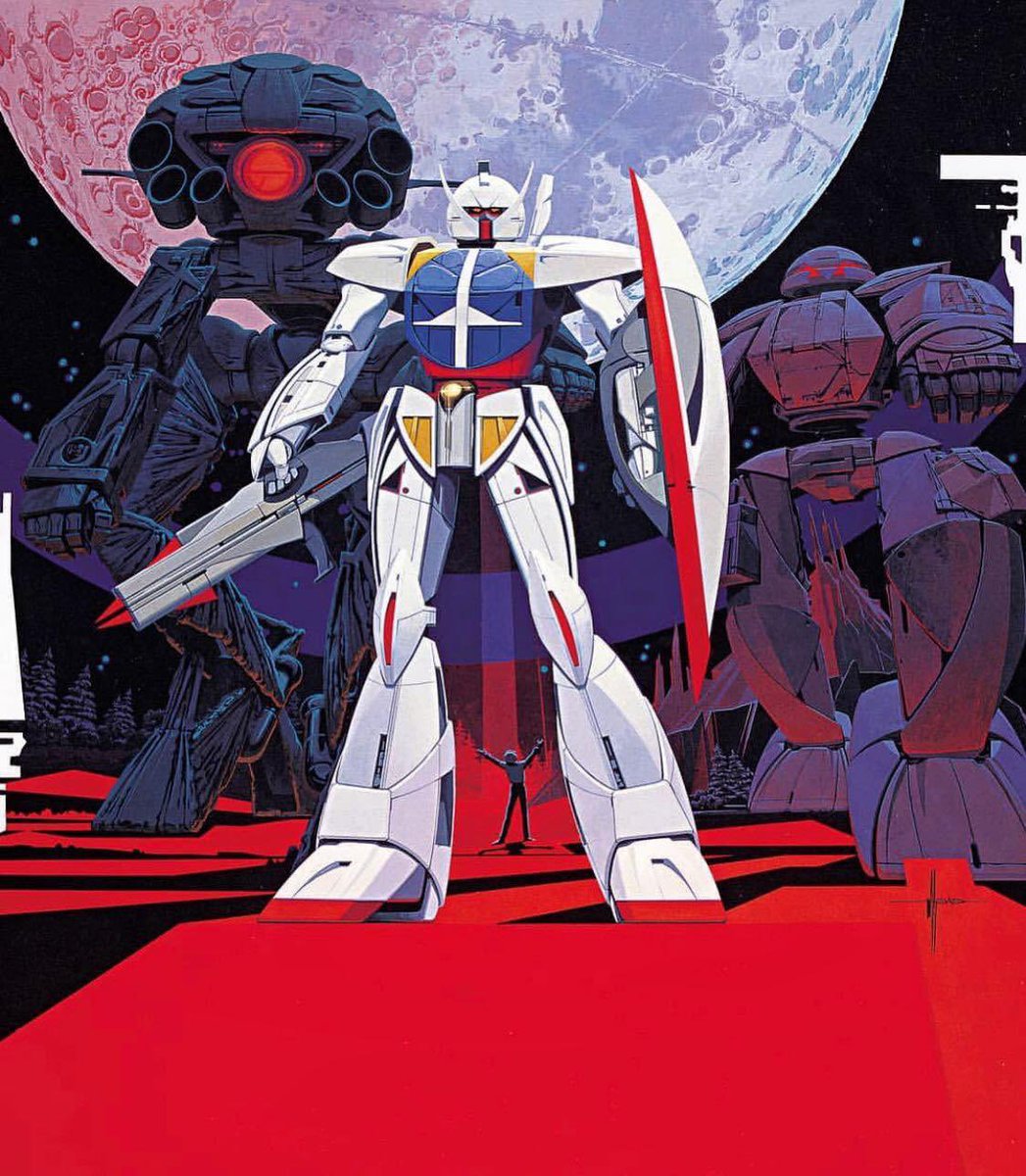 GundamBro's tweet photo. Turn A

Art by Syd Mead

#Gundam https://t.co/Hlvd7CXWOD