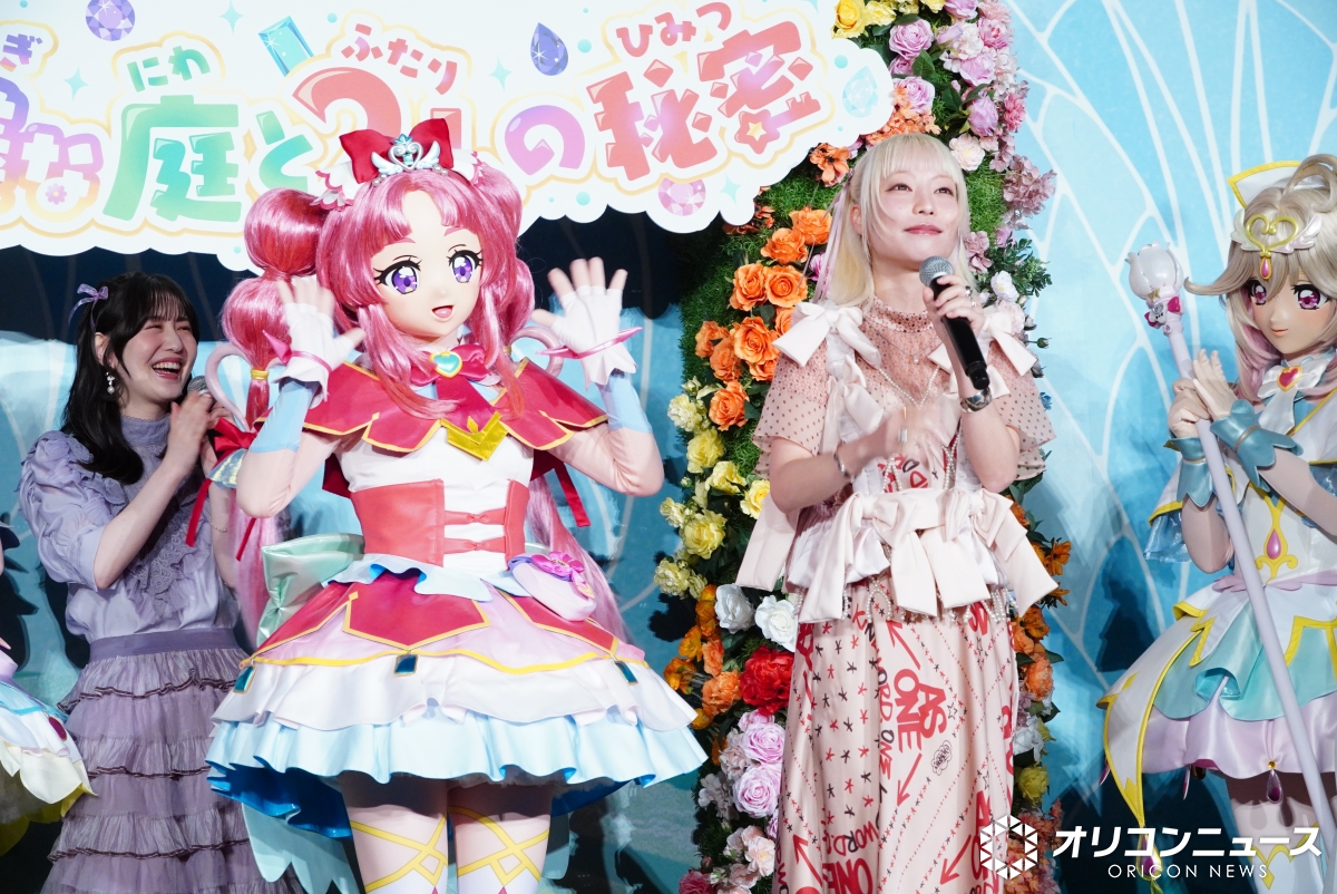 oricon_anime_'s tweet photo. 🎞️映画『名探偵プリキュア！』
“大反響”にキャスト驚き⚡️

公開9日間で興収8億4000万突破
https://t.co/t5iranvu66

🎪大ヒット御礼舞台あいさつ開催🎤

#映画たんプリ @precure_movie https://t.co/DP0c8qdyVw