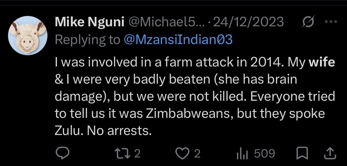 Cthulhucachoo's tweet photo. When your wife died in a farm murder in 2012, then came back to life, then survived an attempted farm murder in 2014, then later in the same year died again from another farm murder, then came back to life in time for the Covid lockdown. https://t.co/fa3JoMQqq0
