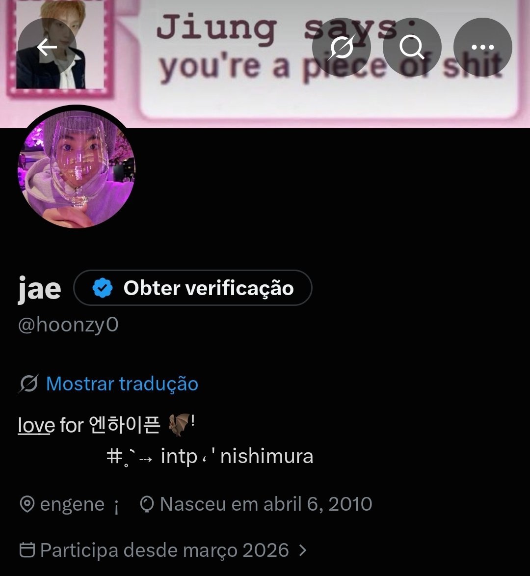 hoonzy0's tweet photo. tá sem filtro tá? https://t.co/2GCtwyz5JU