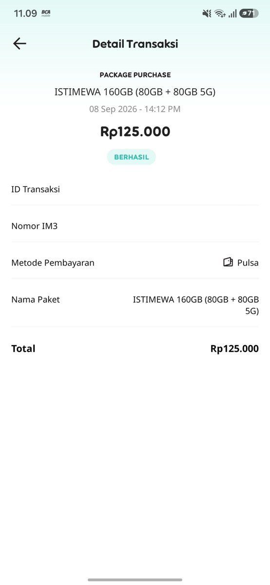 cimolchrispy's tweet photo. Hallo @CareIM3 @indosatim3 saya beli paket istimewa 160GB, kenapa yang kebaca cuma 80GB ya??? 80GB 5G nya mana? https://t.co/OUqfZsGOR7