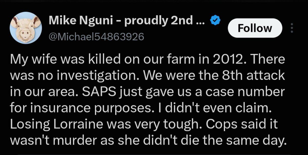 Cthulhucachoo's tweet photo. When your wife died in a farm murder in 2012, then came back to life, then survived an attempted farm murder in 2014, then later in the same year died again from another farm murder, then came back to life in time for the Covid lockdown. https://t.co/fa3JoMQqq0