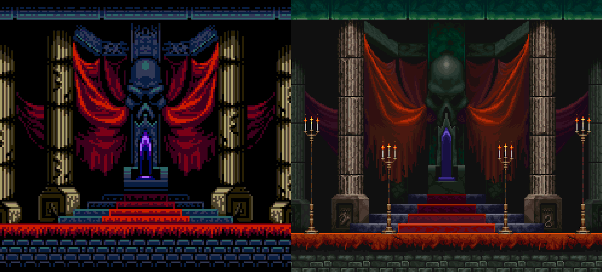 blood__monkey's tweet photo. more of the castlevania symphony of the night gameboy color demake https://t.co/rWOgHzWH5a