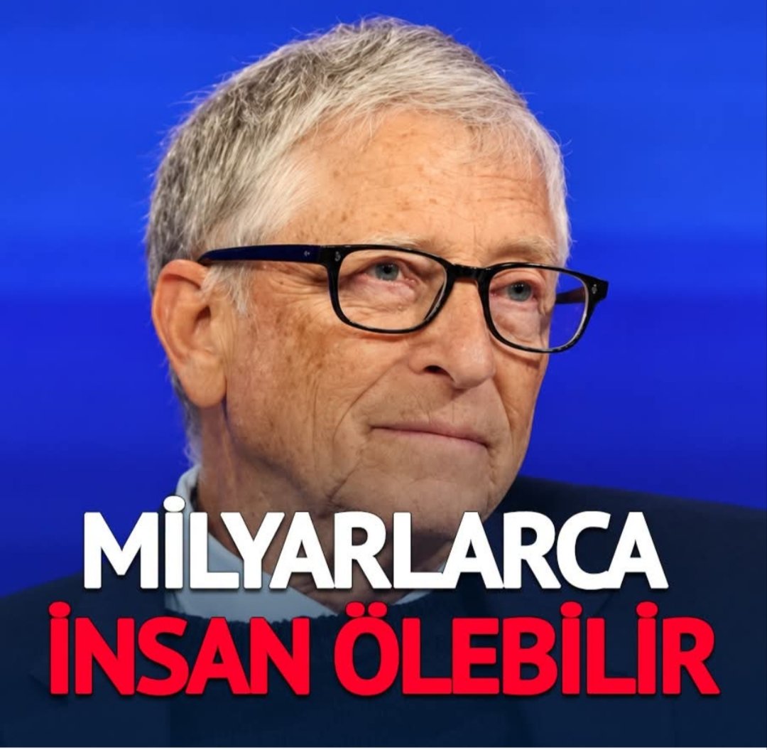 GamzeYorukhan's tweet photo. Bill Gates, yapay zekanın kötü niyetli kişiler tarafından kullanılması halinde bir milyar insanın ölümüne yol açabilecek olayları tetikleyebileceği

konusunda uyarıda bulundu.
#Bakalım #Rick61 #turfra  
#borsamağdurları https://t.co/DX9rv6UEZG