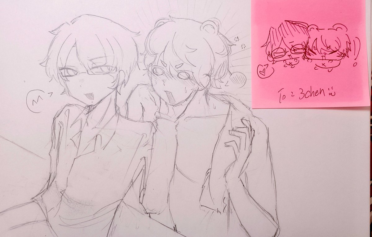 3Che_n's tweet photo. 這個是我朋友畫的，超可愛♡ 我好喜歡他畫風的Rus
A precious gift from my friend—it's unbelievably cute! ♡ I’m totally in love with how they draw Russia
Art by:@bgc3v50ke361937 
#countryhumans 
#countryhumansrusger
#rusger https://t.co/GOxDHUWDEc