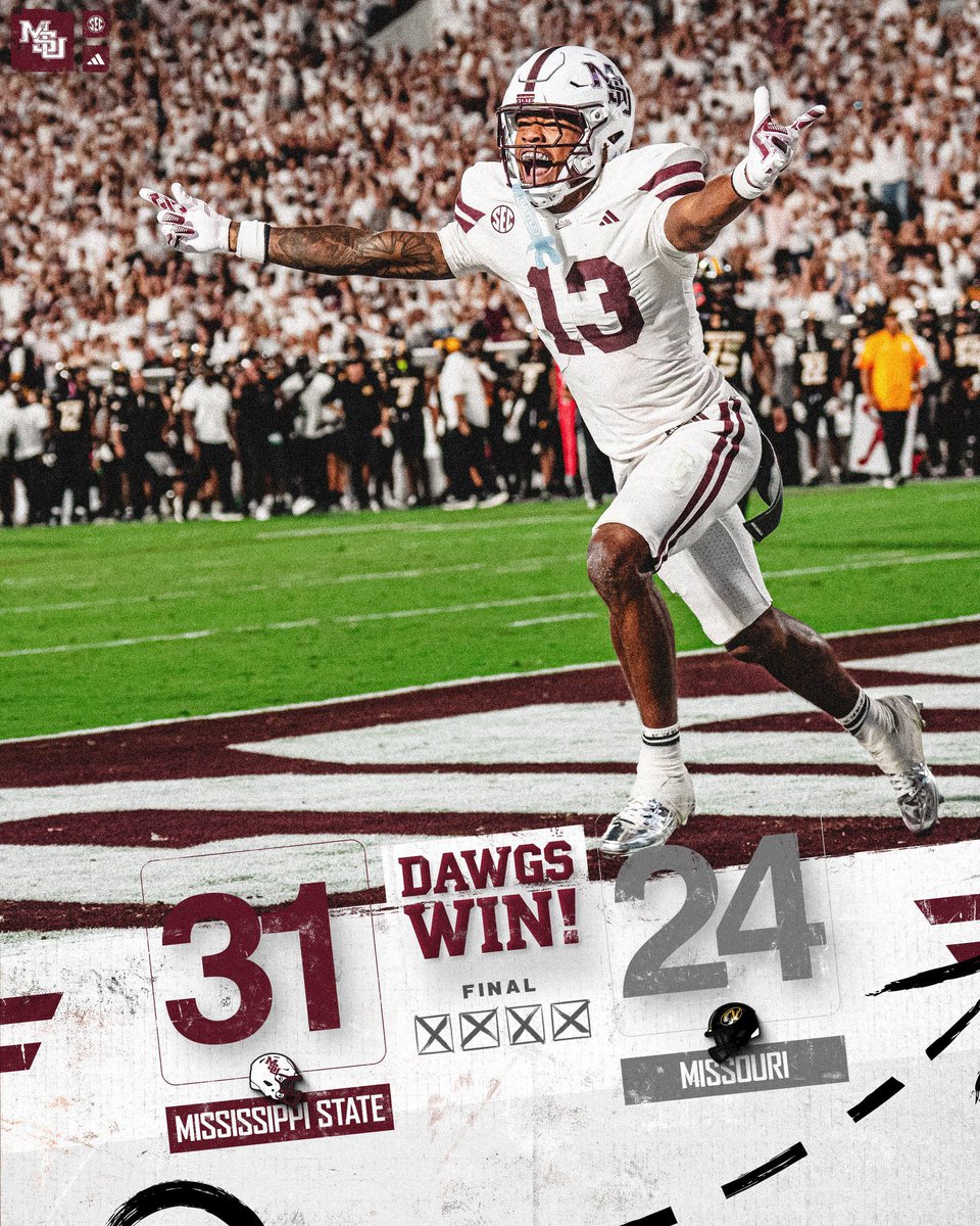 SamPurcellMSU's tweet photo. Beat a ranked Missouri team. Set a WORLD RECORD with our cowbells. And reminded everybody what happens when the Bulldog family comes together!!! 🐶🔔

What a time to be a Bulldog. #HailState https://t.co/Xyiyp28llX
