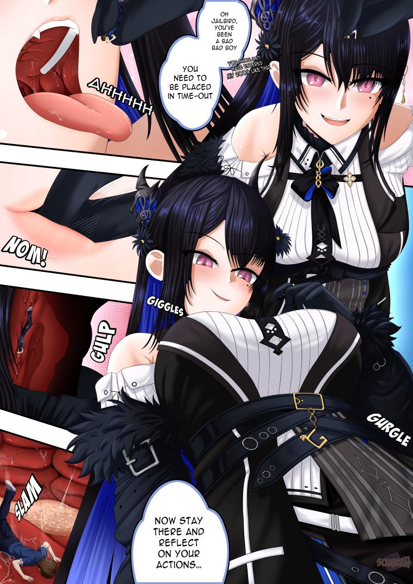 SomberTiny's tweet photo. A Naughty Jailbird https://t.co/8nsC61YwVB