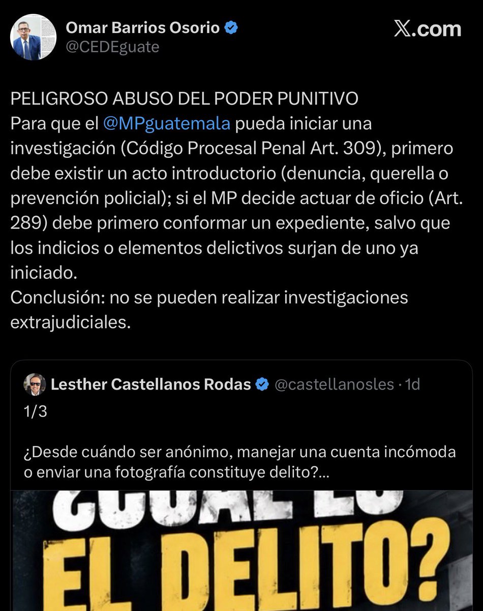 iGuat3's tweet photo. Curioso q/los q/salen a defender a Vader y demás cuentas anónimas —señaladas d/filtrar información confidencial d/casos bajo reserva— sean, en su mayoría, personas sancionadas internacionalmente x/corrupción e impunidad…

¿Casualidad? ¿Coincidencia? 🙄😒 https://t.co/AeDdQ44UvR