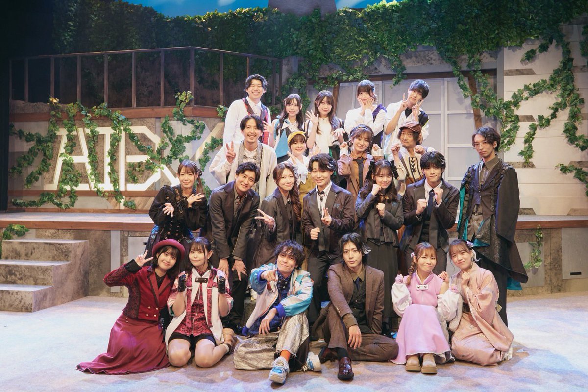 TimesDaisy's tweet photo. 🦋#舞台AIBy 終幕のお知らせ🦋

舞台「AIBy」
本日無事に千秋楽を迎える事ができました！

手児奈島での物語が、皆さまの背中にそっと寄り添う AIBy のような存在になりますように。

ご来場、誠にありがとうございました⿻*. https://t.co/46cL87Yhem