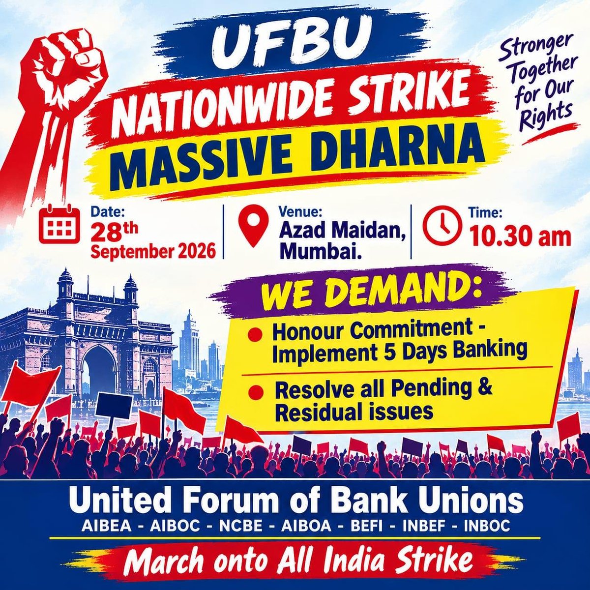 BOIOAMNG's tweet photo. Get ready fornthe massive 3 days Strike 
#5DayWeekandFairPL 
#FBOIOA https://t.co/bPAqlbhpnP