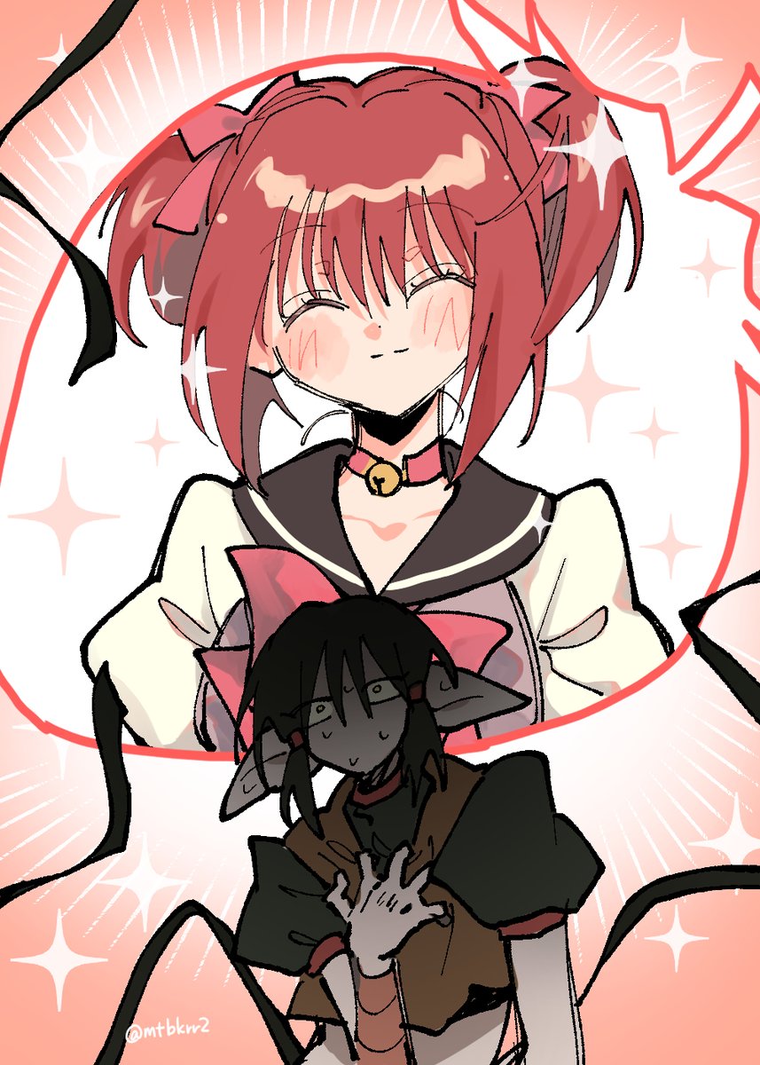 mtbk_cpokb's tweet photo. 気付いたらすぐこういう構図描いちゃうね　※キシュいち https://t.co/7BPT5zxCiD
