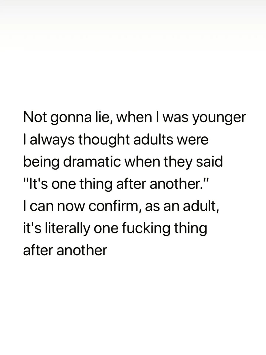 WakeupPeopIe's tweet photo. I owe every adult from my childhood a formal apology. https://t.co/YAj0GoHMwv