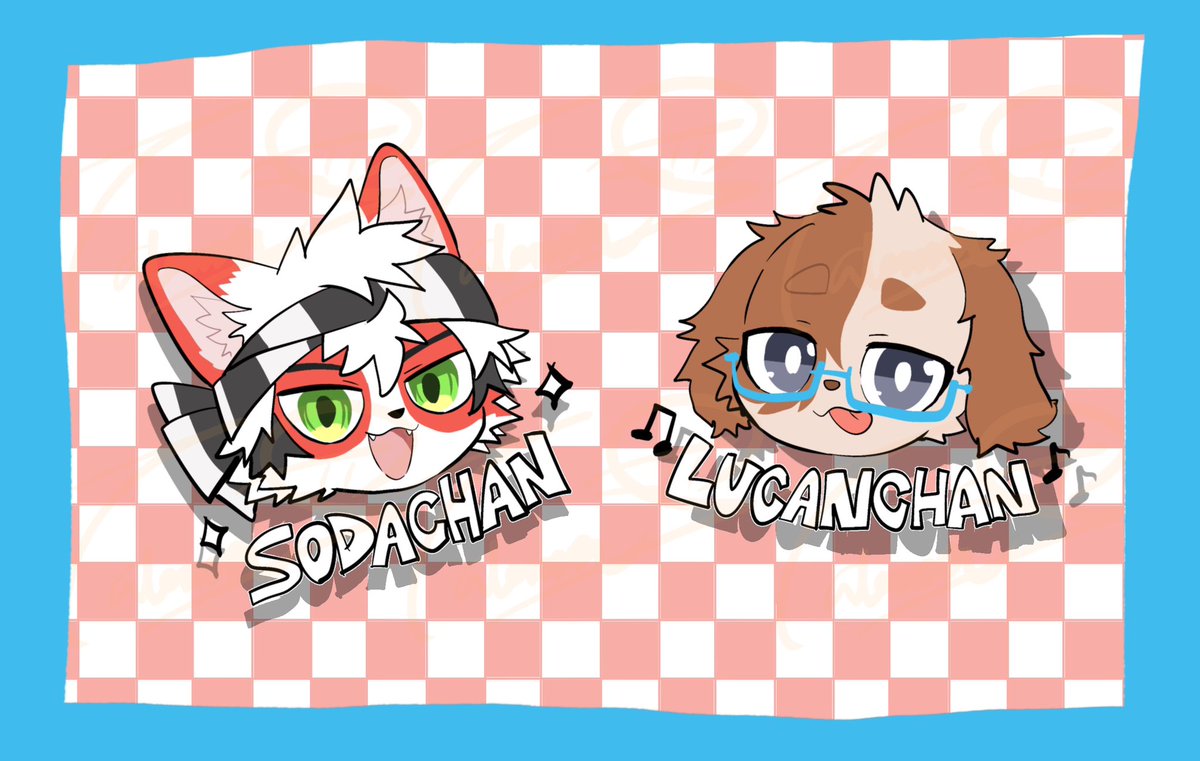 taku_loco's tweet photo. コウガ&amp;ピクルズ

ソダちゃん&amp;ルカンちゃん

最近描いたSDシリーズ 第二段！ https://t.co/PQnvhU7j8L