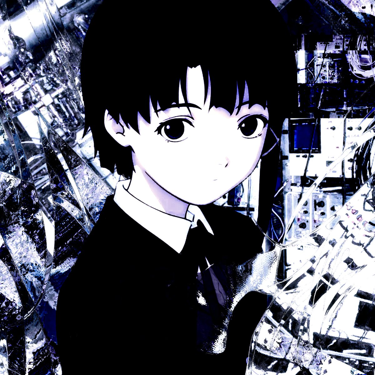 TUSHA2026's tweet photo. lain #visual #digitalart #lain https://t.co/JIzkwylVrm