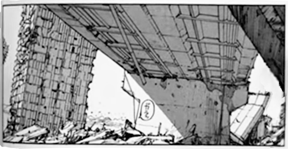 kanedadaily's tweet photo. The painted art is not what was originally published in Young Magazine May 21 1984 issue, instead we had these monochrome panels. However I lack decent quality scans of these! If anybody does have a cleaner version of this and the next page it would be much appreciated. https://t.co/FlE7qVqFpi