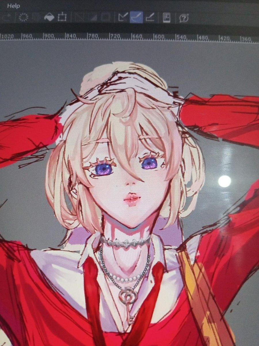 Venacavv's tweet photo. #arttrade w/ my homies's #OCㅤㅤ  on instagram (ringoyuu) https://t.co/fca0xgSX19