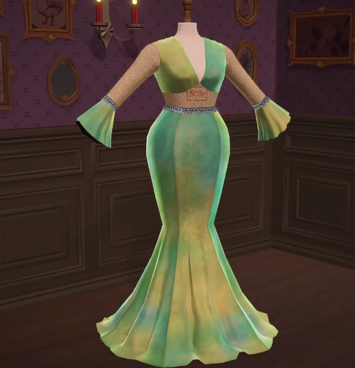 puke green dress Azusa Kairu 🦎💥Kaiju Axolotl on X: 
