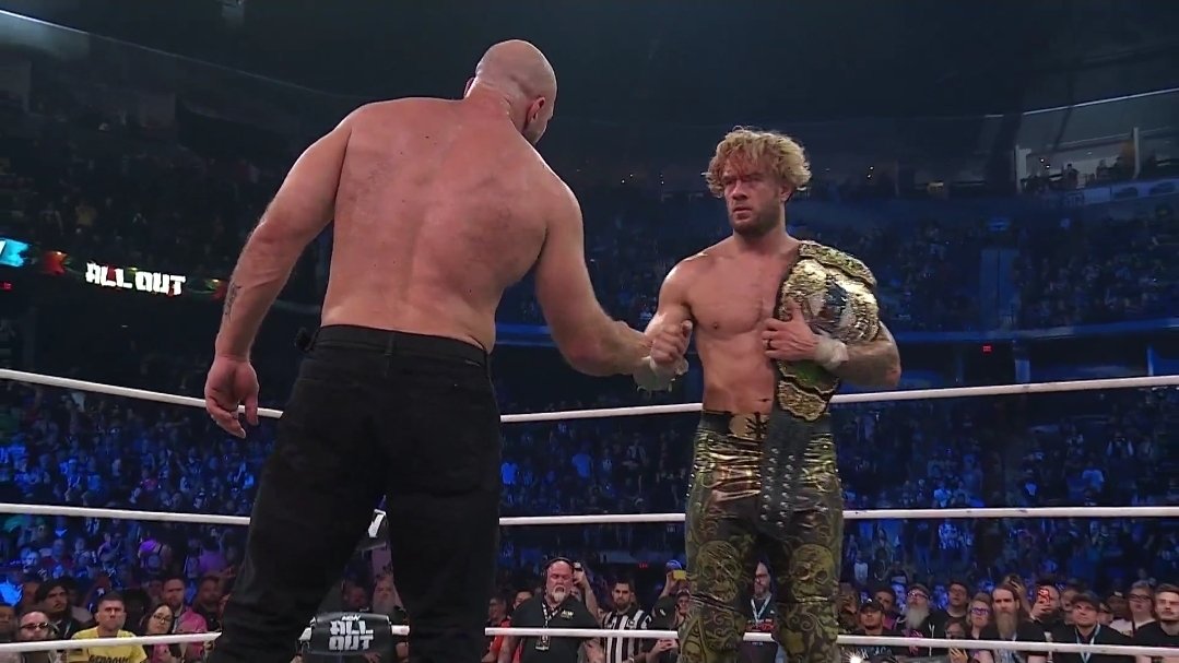 WrestExpress's tweet photo. And still!

#aewallout https://t.co/SEMBVMtQj5