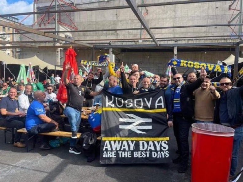 kosovarfootball's tweet photo. ⏳One more sleep until #AUSKOS 🇦🇹🇽🇰
#AwayDays https://t.co/b8z3zudNSb