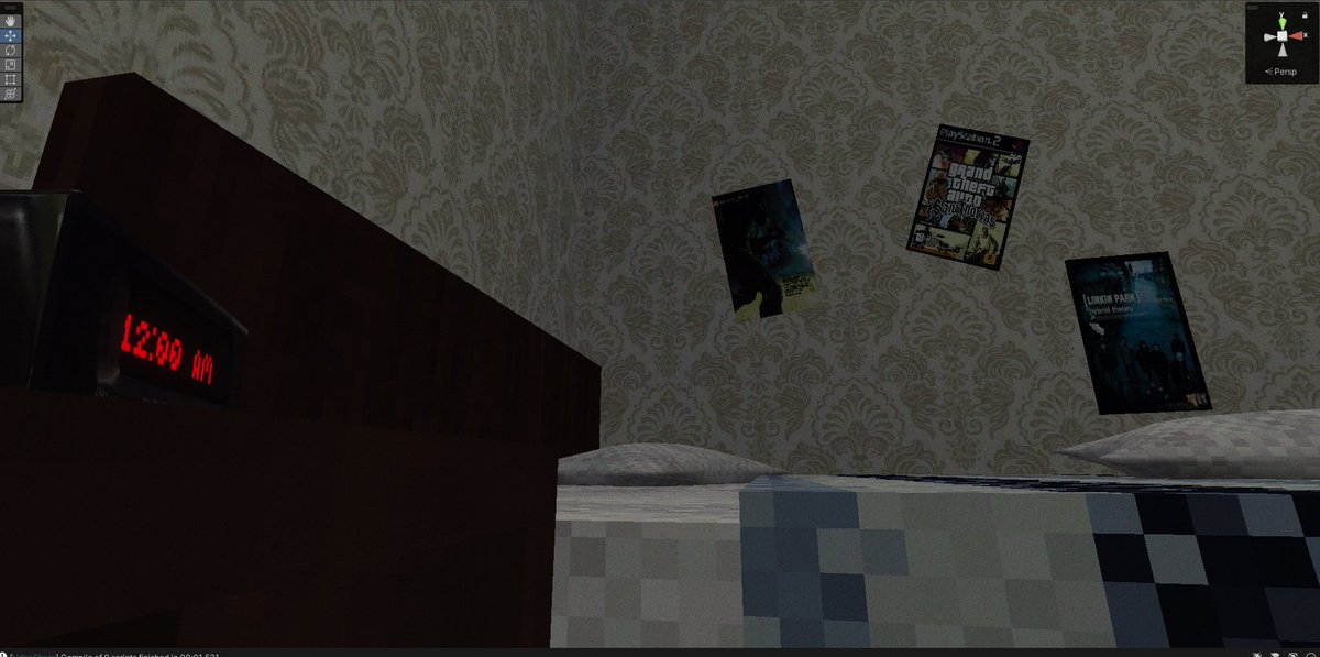 SwervyDev's tweet photo. hey guys, im working on a vrchat horror world rn! its still in early stages. its a PSX styled horror game. i have most of the plot in mind and im super exciteed to get it rollin!
heres some ss to show off some of the environment! https://t.co/dpvPlogmwm