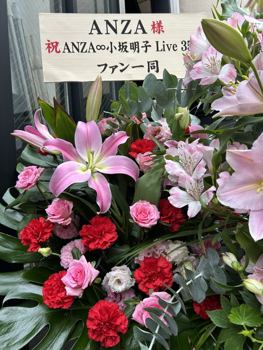 HPPfansite's tweet photo. 本日はこちら💁‍♂️💁‍♀️💁

　　🎤ANZA♾️小坂明子🎹
　🌙「Live 3553」東京公演🐇
　　　　at Kiwa Tennoz

Anzaさん＆小坂明子先生の東京公演❗️
ANZAソロ新作『LAST FOREVER』は京都公演に引き続き、本日も先行販売いたします。（配信は10/31から）
Anzaさんの35周年をお祝いしましょ
う‼️ https://t.co/FFrRcaPUHZ
