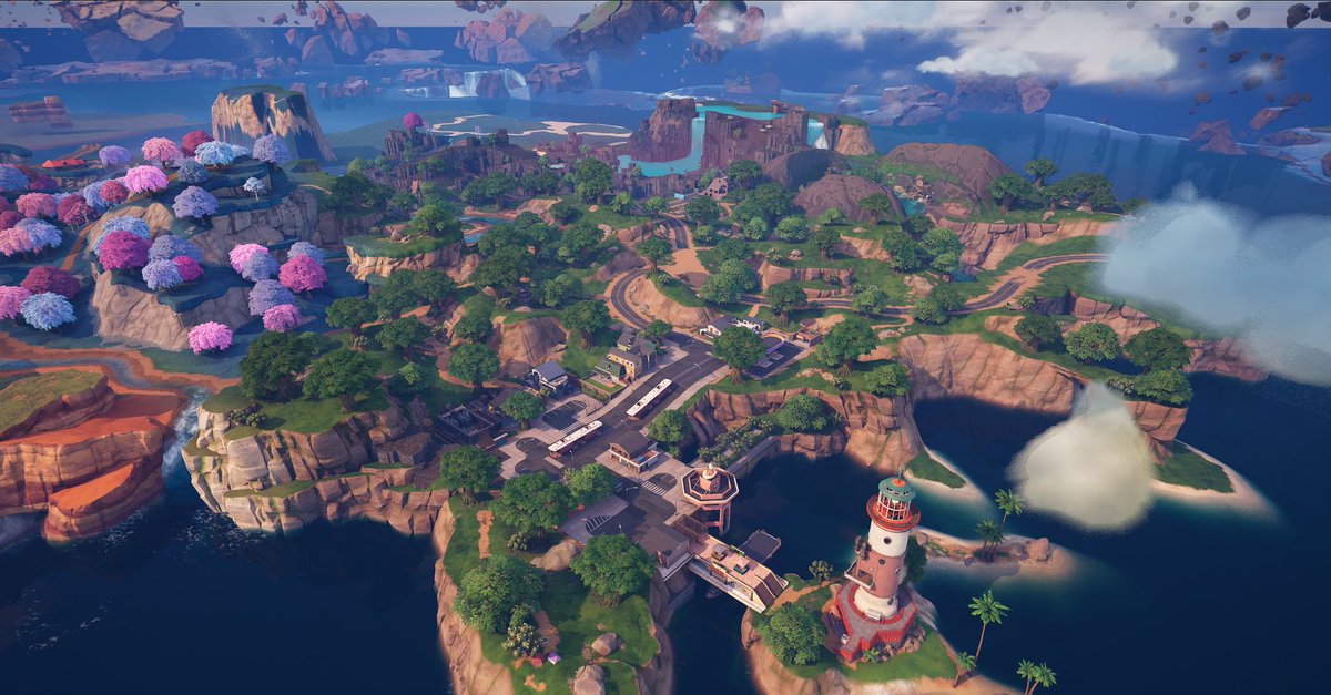 MrTheBozo_UEFN's tweet photo. Damn, It’s been nearly a year already huh? 

While I’ve been away, I’ve been learning how to port, while also slowly getting better an environmental design. So, here’s some looks at some environments I’ve made these past few months! https://t.co/SPbAyrqnFB
