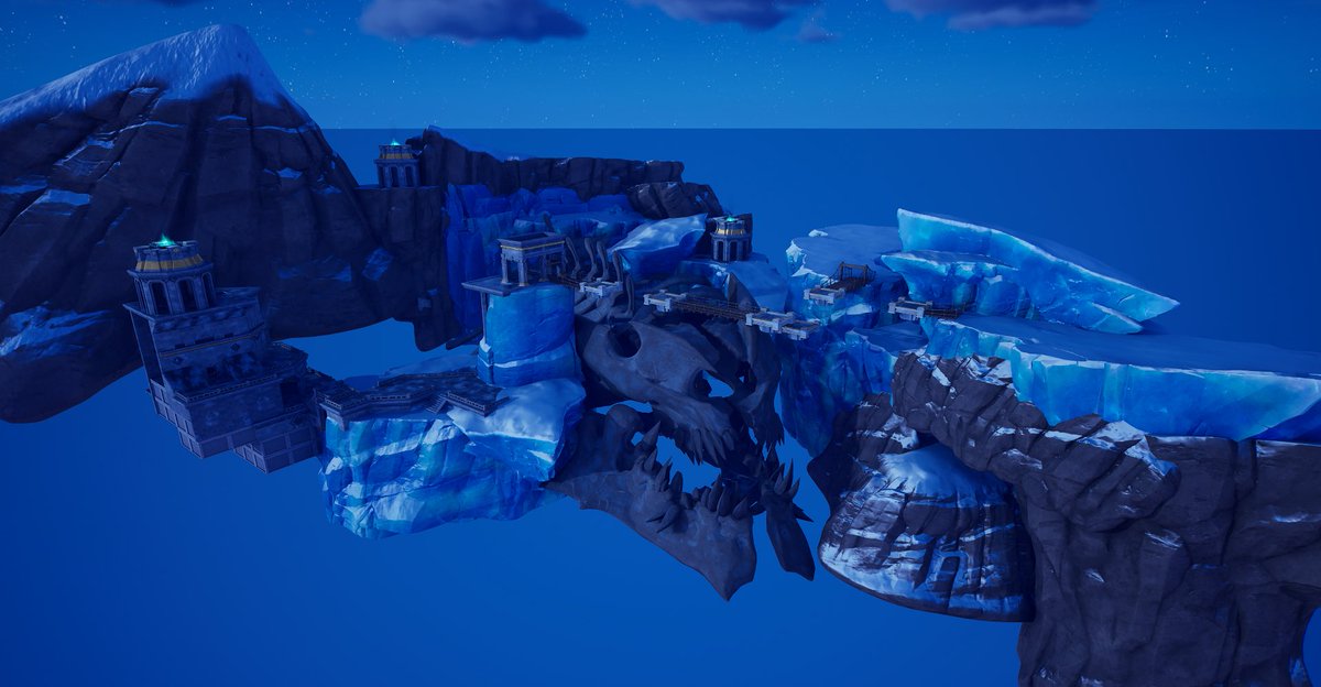 MrTheBozo_UEFN's tweet photo. Damn, It’s been nearly a year already huh? 

While I’ve been away, I’ve been learning how to port, while also slowly getting better an environmental design. So, here’s some looks at some environments I’ve made these past few months! https://t.co/SPbAyrqnFB