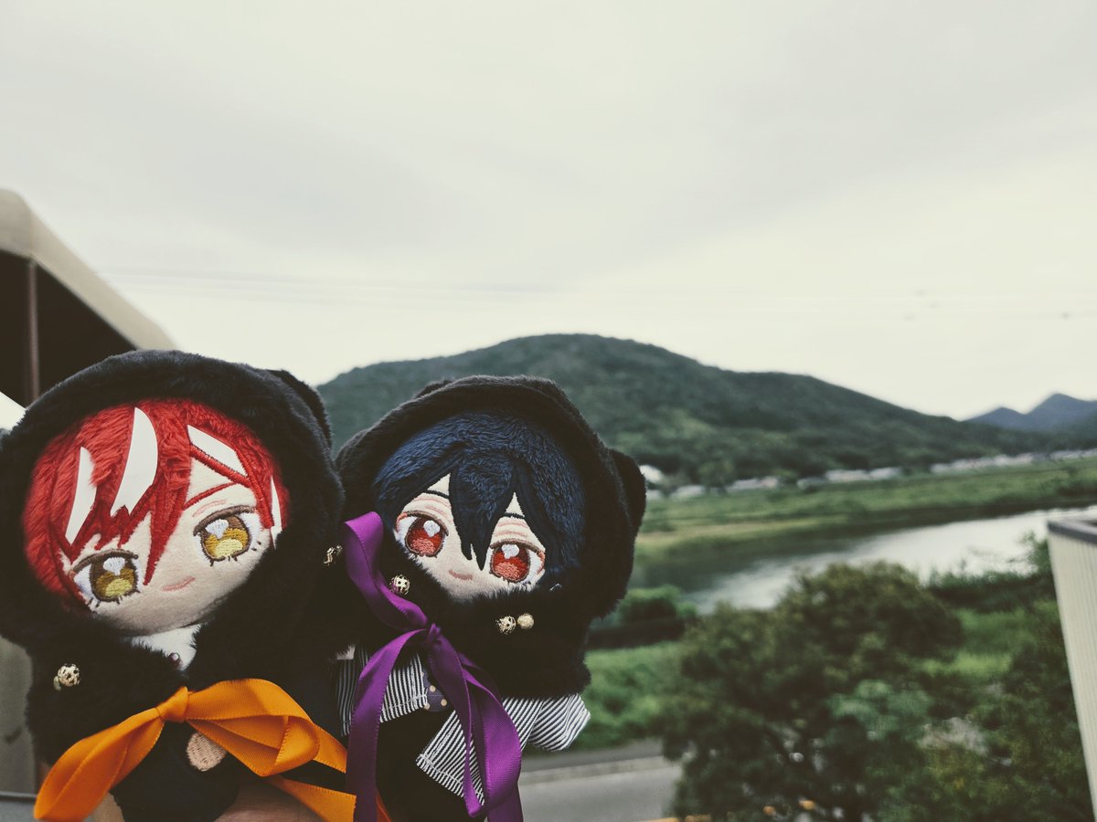 erue_enst's tweet photo. 自然豊かなところにきたよー！💮 https://t.co/KMhAaFQbo4