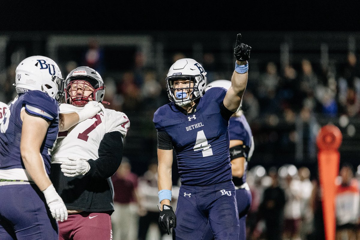 BethelRoyals's tweet photo. M 🏈 | That’s how it’s done… Another W in the scrapbook 👊 https://t.co/hpTL0lupoo
