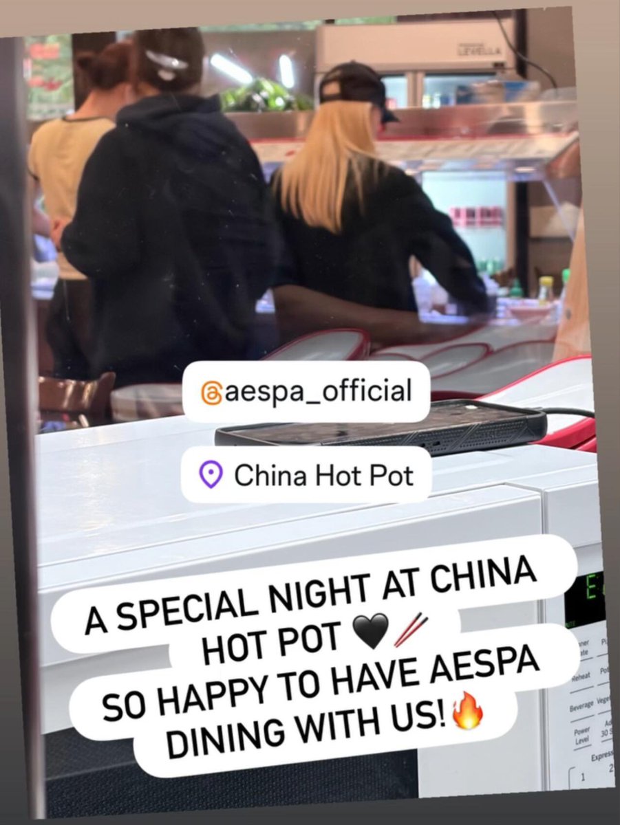 sunshine_080507's tweet photo. Karina and Winter were spotted eating at a hot pot restaurant in Atlanta https://t.co/1rkGurx7V4