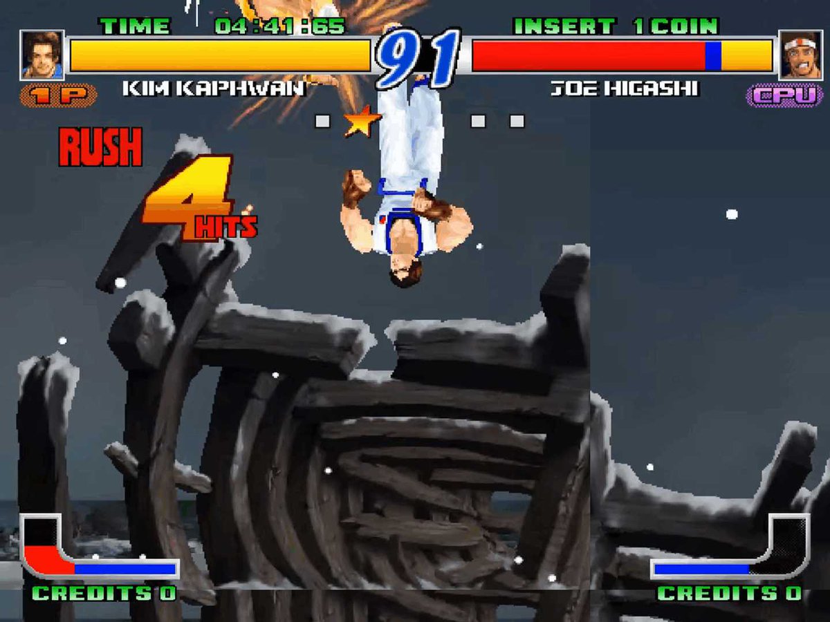 MayaWitch's tweet photo. 【TAS】FATAL FURY: WILD AMBITION (HYPER NEO GEO 64) - KIM KAPHWAN | MAX DIFFICULTY 🤯 https://t.co/Jbp6QtXttx 3D作品でしたね #TAS #FatalFuryWildAmbition #餓狼伝説ワイルドアンビシャス #HyperNeoGeo64 #ハイパーネオジオ64 #NEOGEO #ネオジオ #SNK #RetroGame #レトロゲーム #KimKaphwan https://t.co/29M74FMZ11
