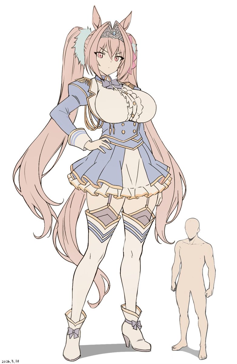 Seo_t's tweet photo. デカウマ娘 https://t.co/8njD0yCQOL