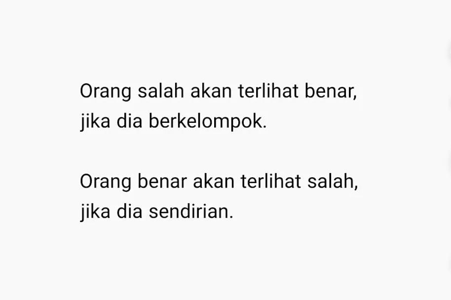 vyowiz_'s tweet photo. Pepatah sederhana dari mengapa kita harus:

"wise as serpents and harmless as doves" https://t.co/lJmVd637KC