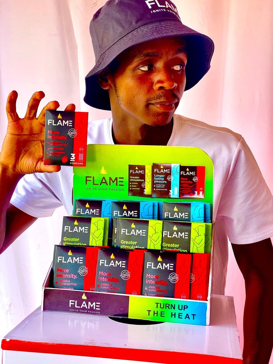McSympo4's tweet photo. Omusuuga SYMPO kijanabuQgiso

 cold days a warmer with your partner. But exciting moments are created when you are using a flame condom. 🍆💦

 Premium condoms. Super dotted, ribbed and flavored. 

Packed in combos of ( Long lasting pleasure, higher intensity and greater stimulation). 

Make those 90 minutes on the pitch a win for both teams ⚽🏆🍆💦. 

 Both teams to score and a draw fulltime 😂.   

Grab a flame condom at any mariestopes ug  outlet near you, order via jumia check or super markets around you.   Ignite your passion 

DM  @FlameCondomsUG