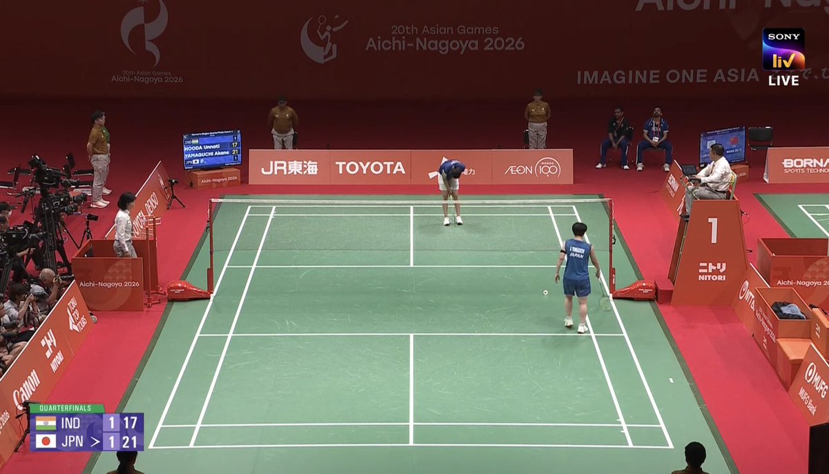TheKhelIndia's tweet photo. SO PROUD OF UNNATI’S EFFORT! 👏🇮🇳

Won a game against World No. 3 Akane Yamaguchi 🇯🇵 but lost the match in the decider.

She looked completely exhausted in the deciding game after playing three matches in the last 24 hours.

She had also defeated the World No. 6 in the previous round! 🔥

WELL PLAYED, CHAMP! 🇮🇳🙌