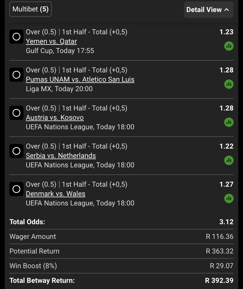 king_of__odds's tweet photo. Goals Over 0.5 (1st half)🥅

BW755173BB

Analysis-driven selection. https://t.co/s9knuk8J1W