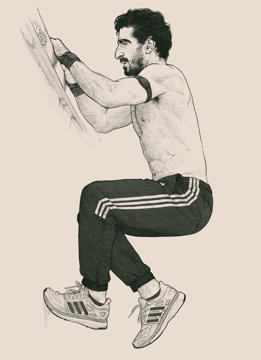 CaptainJawZ's tweet photo. Parkour, because drawing men working out it's fun. https://t.co/KcDX9uAnx8