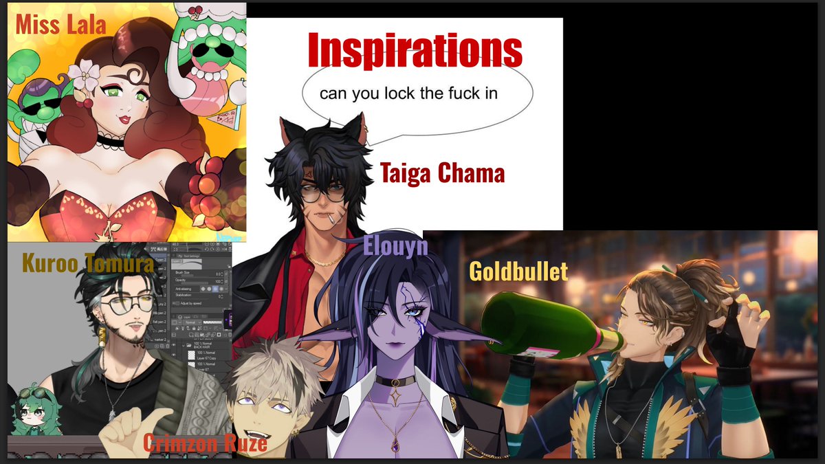 Nepcaligo's tweet photo. Here's the very important slides from my re-debut that showcase me best nowadays ha ha

Also first slide I respect these individuals a lot in what they do as content creators and the communities they've managed to build. 🩵 https://t.co/gjpcSlu8RP