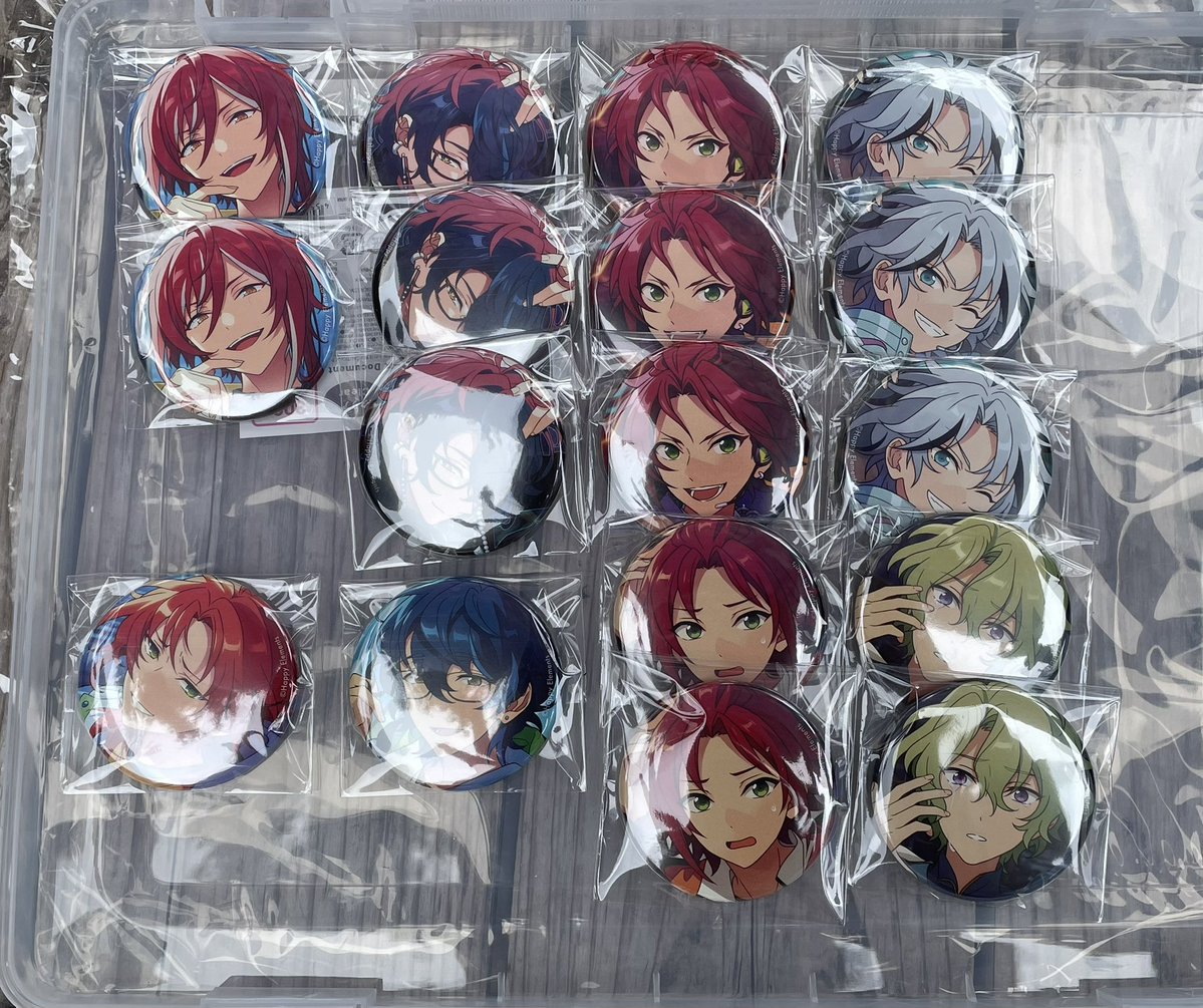 miru_torihiki_3's tweet photo. 【交換】あんスタ コレ缶 コレクション缶バッジ 2026 Jun casual idol

【譲】レオ 夏目 つむぎ 維吹 真緒 日和

【求】颯馬  真 > 泉

本日池袋にて手渡しのみ
☆4⇔☆5 比率違い🉑
検索からもお気軽にお声がけください https://t.co/FlKUxgwfzD