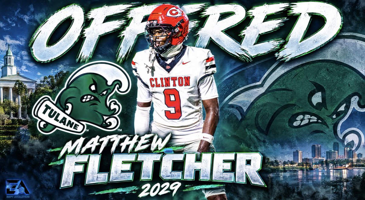 MikeEspy_11's tweet photo. Tulane Offered @GreenWaveFB 

@Coach_Hall7 
@CoachSchexTU 
@CoachCarterTU https://t.co/cynURsBpxQ