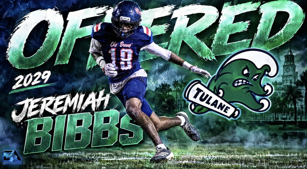 MikeEspy_11's tweet photo. Tulane Offered @GreenWaveFB 

@Coach_Hall7 
@CoachSchexTU 
@CoachCarterTU https://t.co/cynURsBpxQ