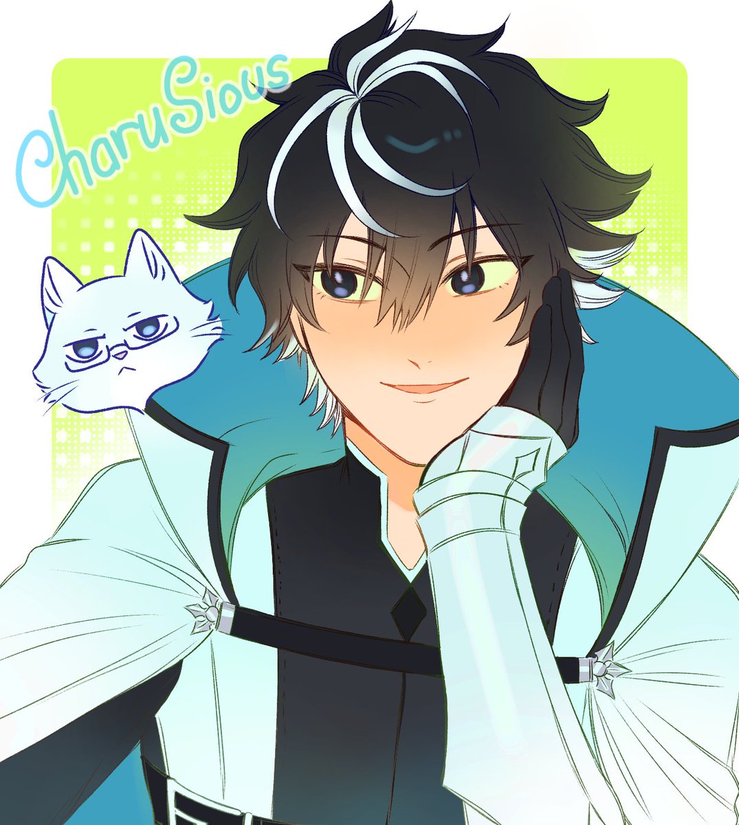 Valictianova's tweet photo. Thanks to my girlfriend, who gave me a great gift!!!! I love her so much; she gives me great art 🥺
Note: I was so busy, so I can't post here much 😭
@piyinnie #シャルルマーニュ #Charlesious #FGO #Charlemagne https://t.co/WBc5klrWu5