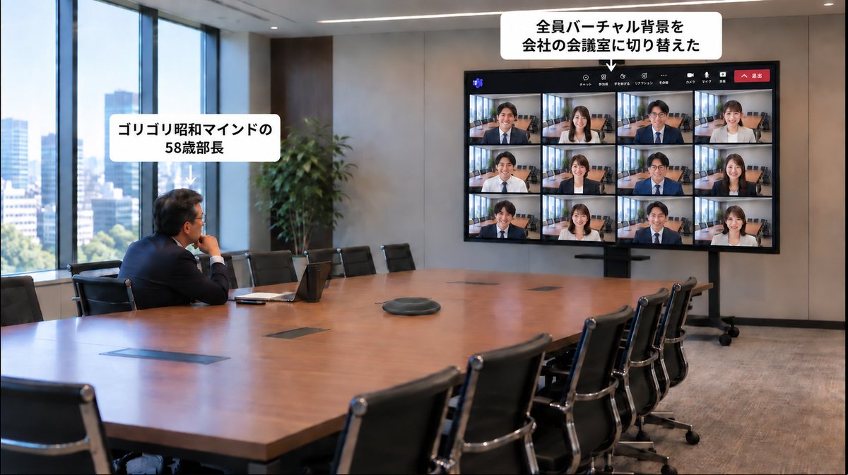 Ms_ITsavvy's tweet photo. 部長思いの部下たちがとった行動とは？ https://t.co/doOy2UCds0