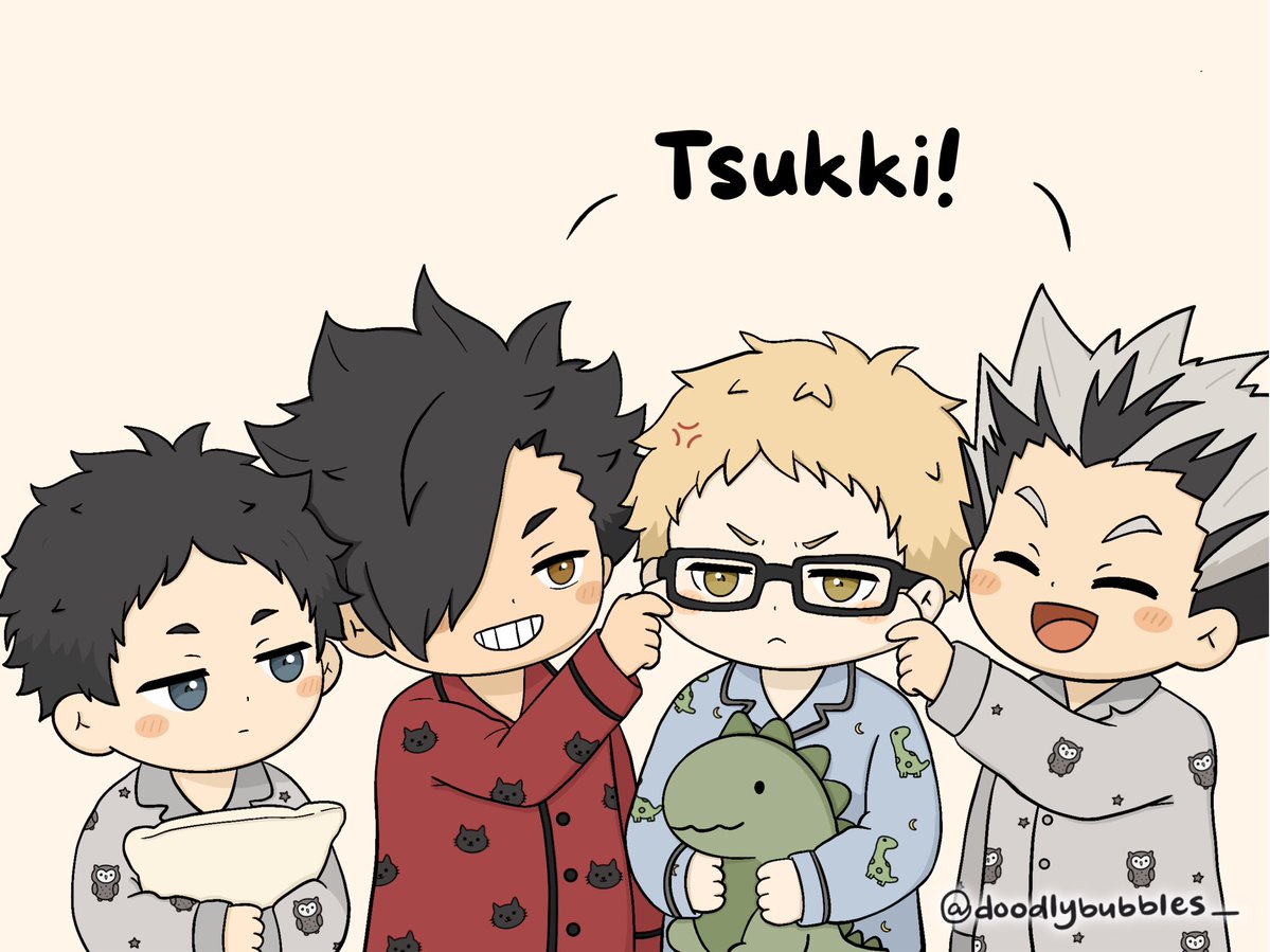 doodlybubbles_'s tweet photo. Since it’s Tsukki’s birthday, I’m posting one of my favourite Tsukki + Oya gang pieces that I’ve never posted on X ☾♡

Happy birthday, baby boy ♡ I love it when your senpais tease you hahaha

#月島蛍誕生祭2026 #月島蛍 #TsukishimaKei #Haikyuu #ハイキュー #HaikyuuFanart https://t.co/uk5E1LN1KL