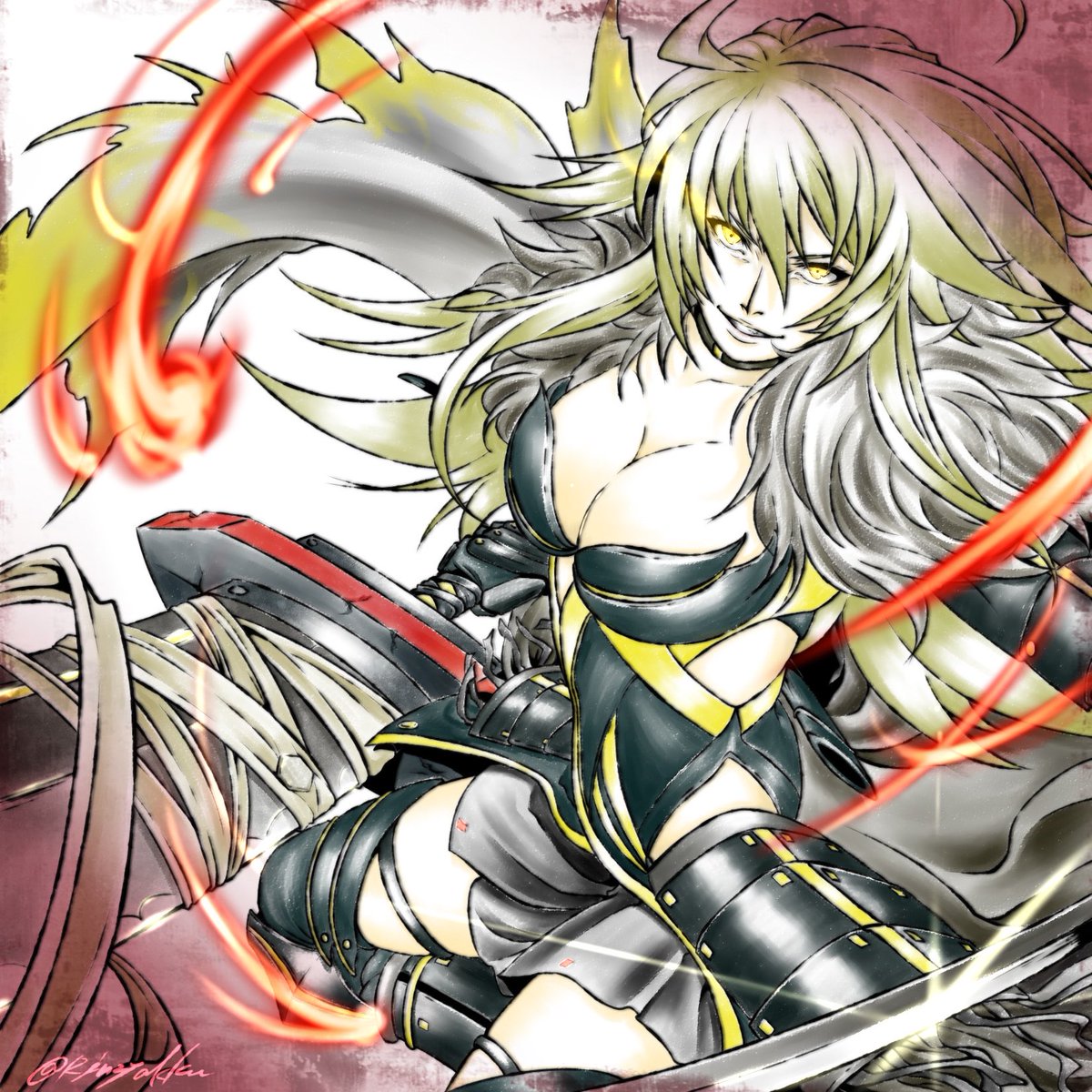 Rinzyakku's tweet photo. 昔描いてたもの:天華百剣
風鎮が推しだった
敵キャラもたまに描いてた https://t.co/byZ02rabxH
