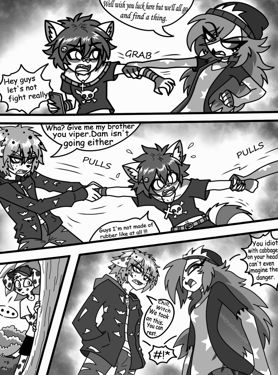 BoshyHot's tweet photo. "Star Bet!" 💫 (re-uploaded bcz I mixed up the posts 😭 srry) Characters: Damian, Max, Via, Dima. #HelluvaBoss #Octavia https://t.co/Avxa26CalB
