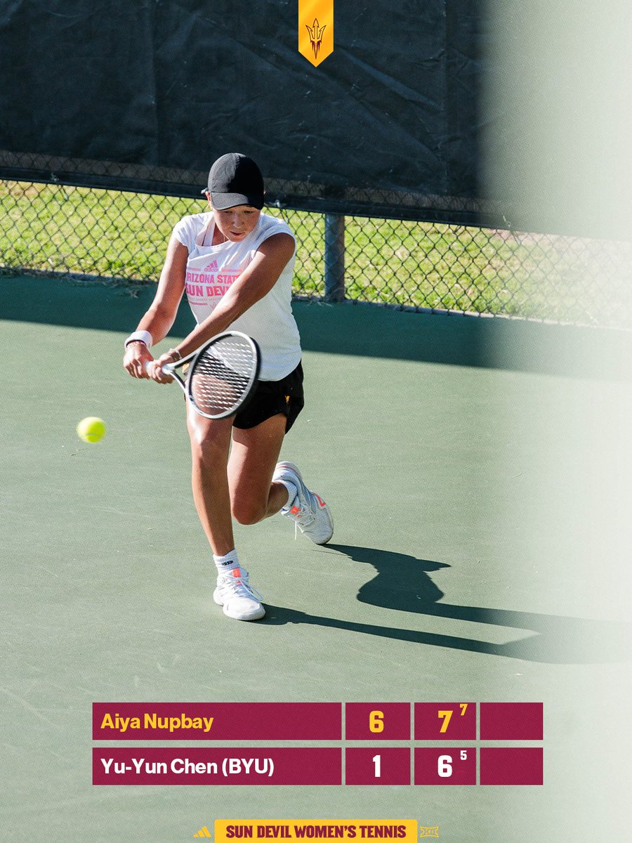 sundevilwtennis's tweet photo. Three more dubs in singles to end Saturday 🔱 https://t.co/zKjPSP5cw0