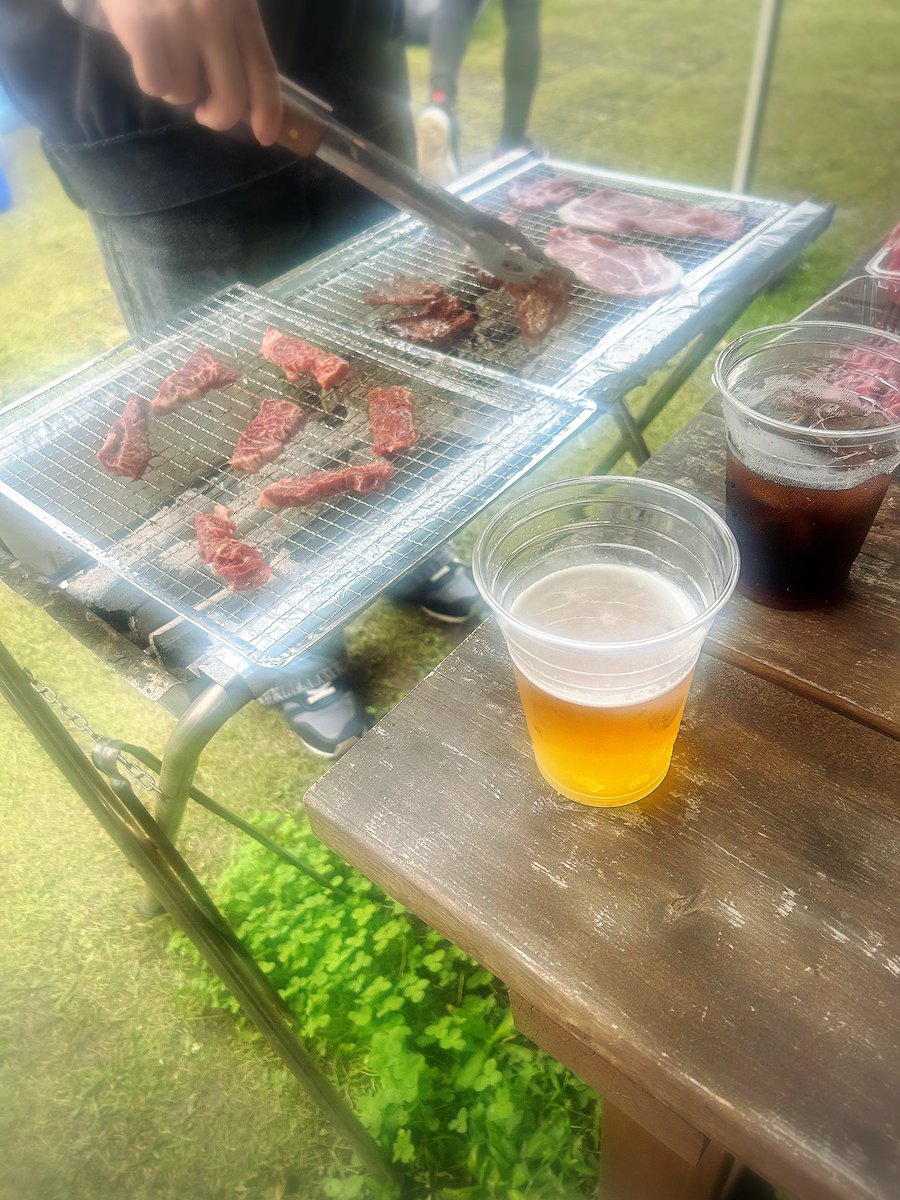 ps_kai's tweet photo. お台場で先輩らとBBQ https://t.co/It4UD8QaAW