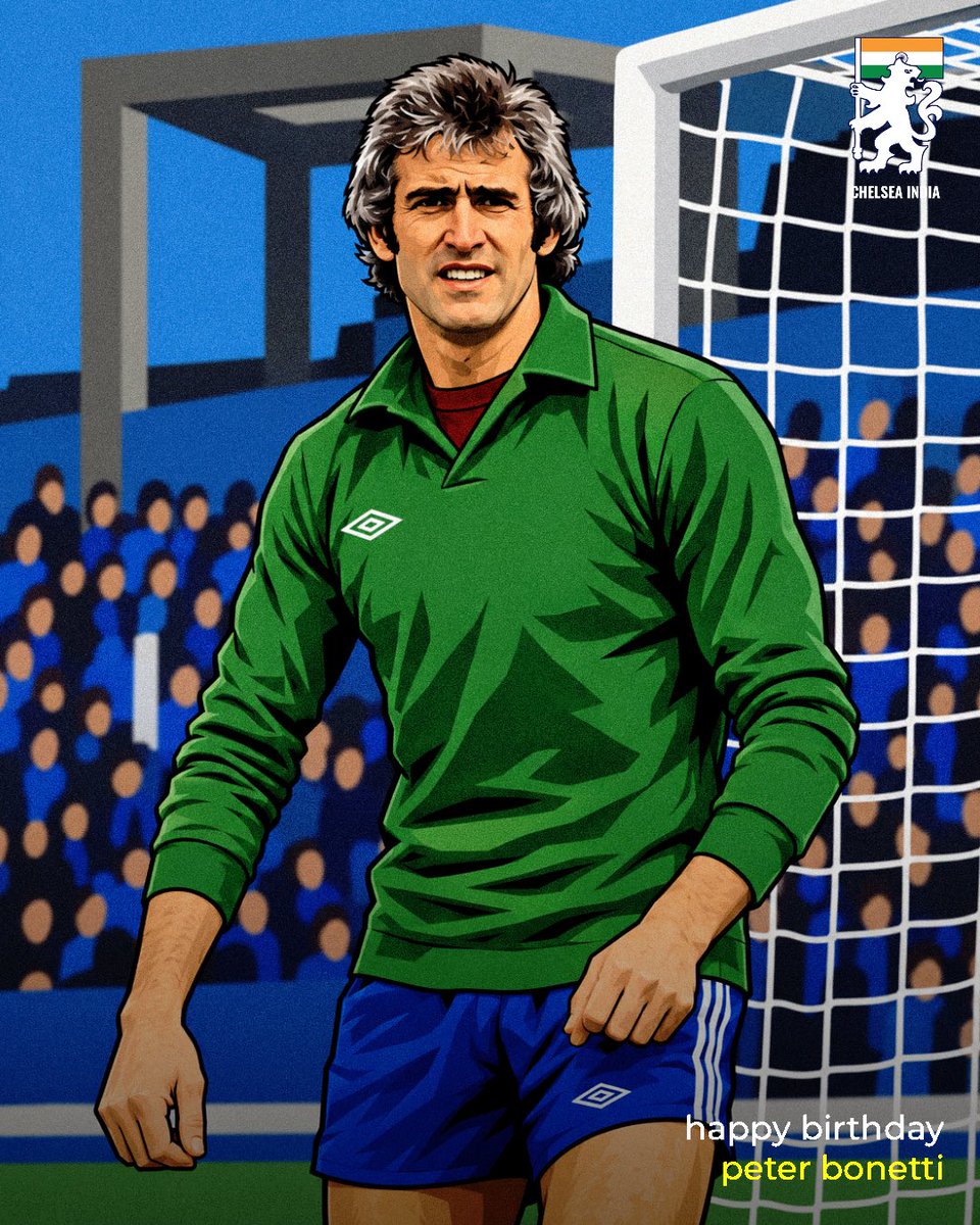 ChelseaIndia's tweet photo. Happy Birthday to a true Chelsea legend, Peter βThe Catβ Bonetti! ππ
#CFC #ChelseaFCOSC #ChelseaIndia #IndiasBlueArmy https://t.co/EMGYc272xl